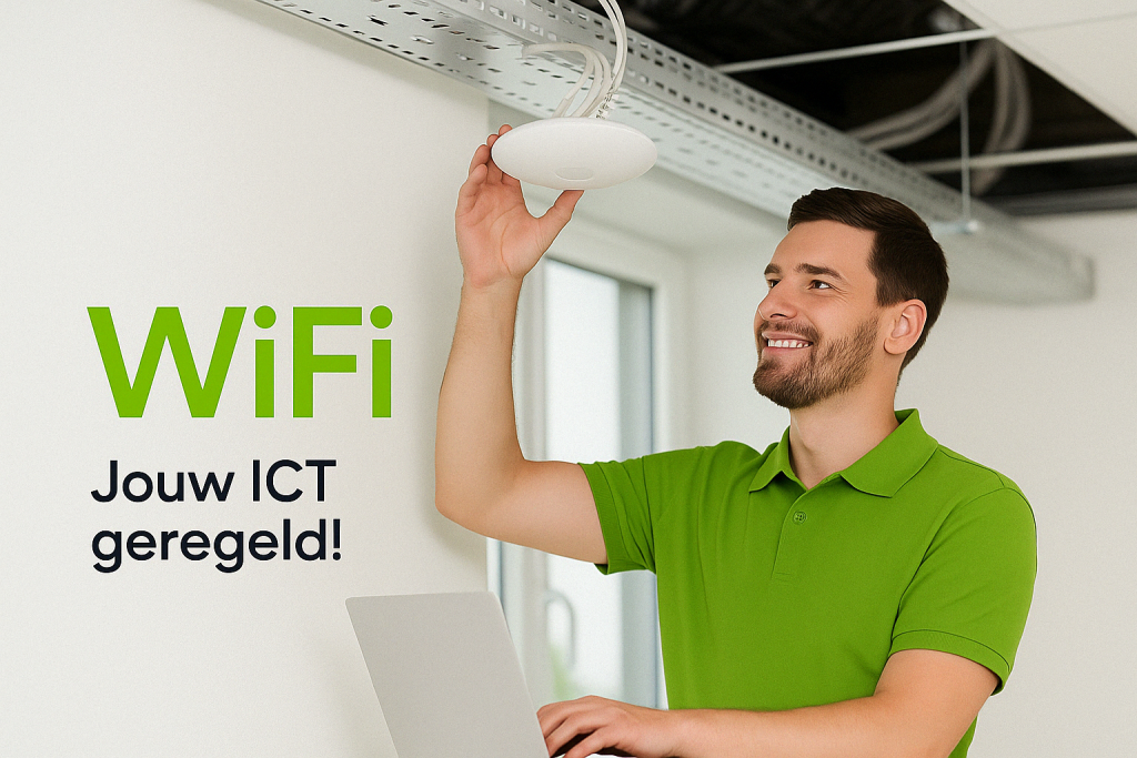 Zakelijk WiFi netwerk installatie door IC10 in regio Breda
